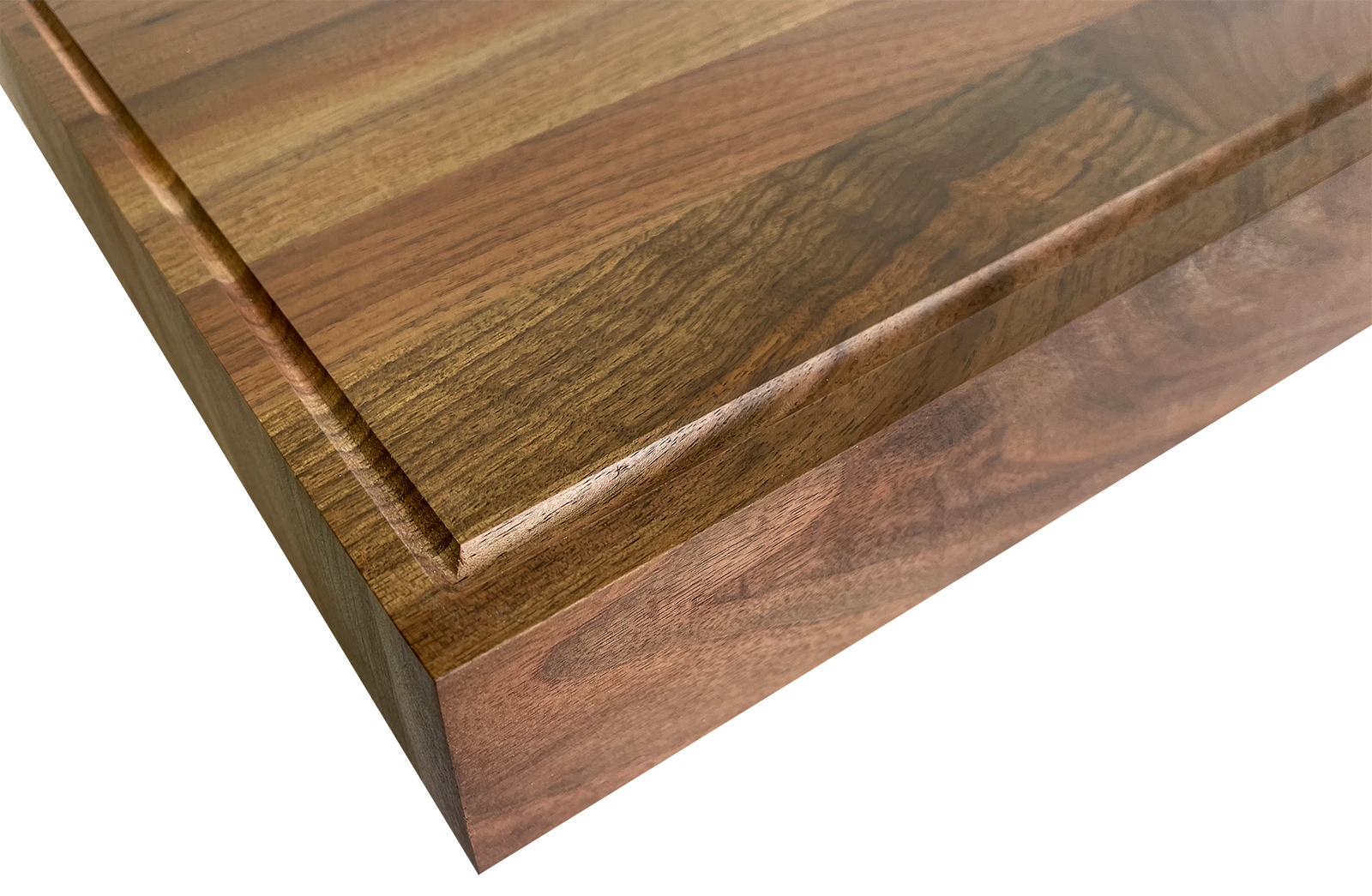 "Groove" Platform -Solid Walnut - For Use with BBA Dust Cover