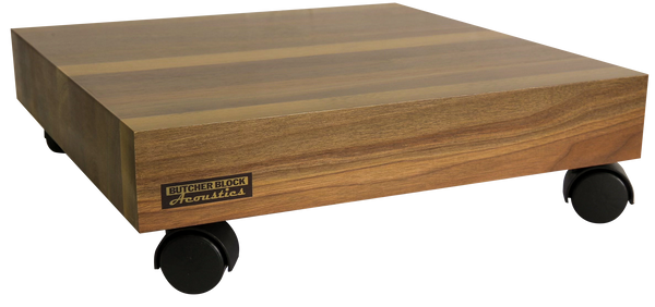Mobile Amp Stands - Butcher Block Acoustics