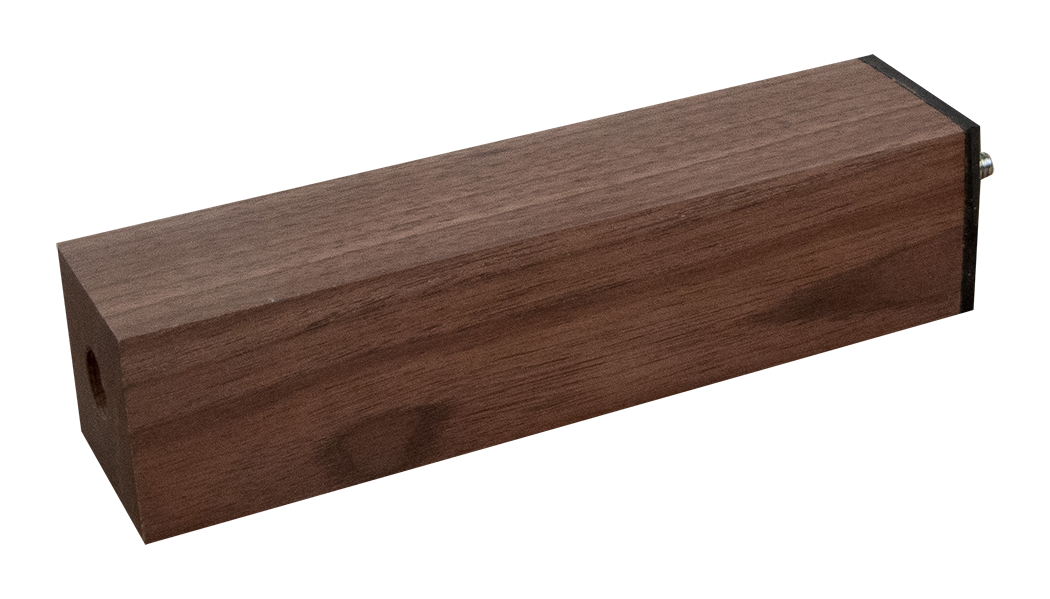 PLATFORM LEGS / RISERS - SOLID HARDWOOD - 1½" x 1½" - W/ VISCOELASTIC DAMPING PAD (SET OF 4) Platform Legs / Risers - Solid Hardwood - 1½" x 1½" - w/ Viscoelastic Damping Pad (Set of 4)