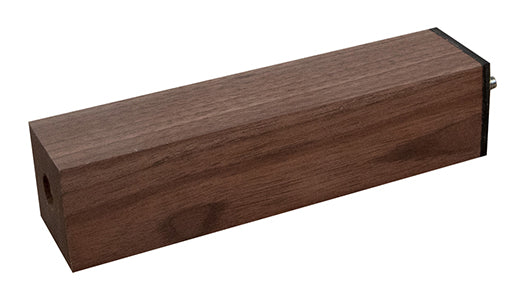 Platform Legs / Risers - Solid Hardwood - 1½" x 1½" - w/ Viscoelastic Damping Pad (Set of 4)