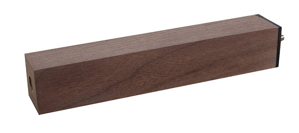 Platform Legs / Risers - Solid Hardwood - 1½" x 1½" - w/ Viscoelastic Damping Pad (Set of 4)