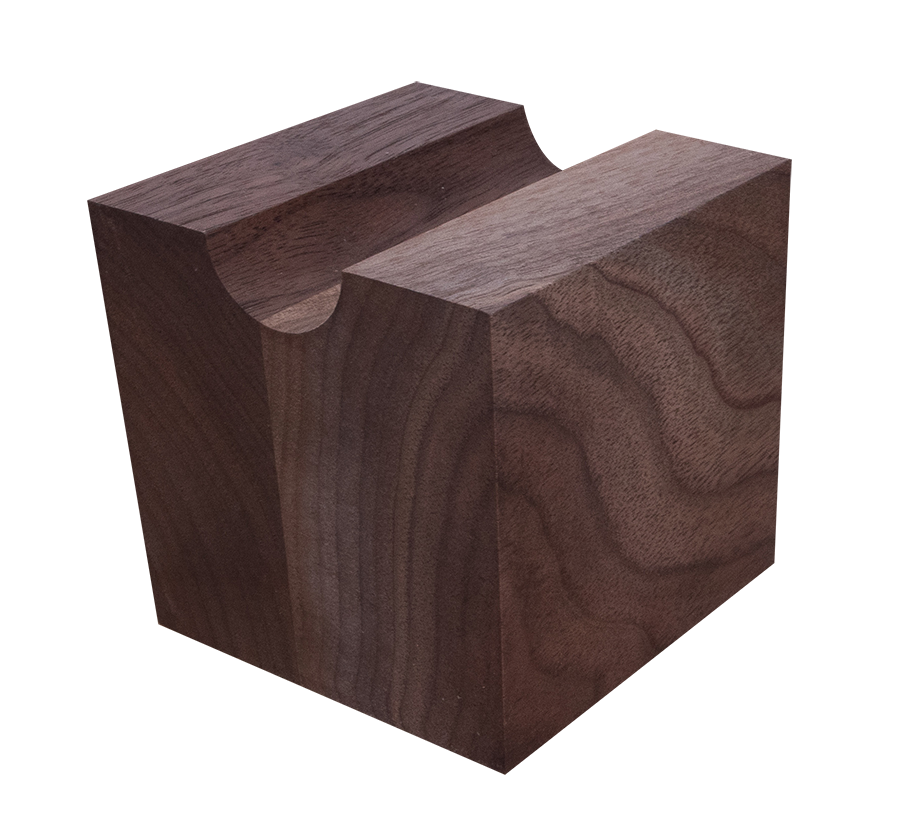 Cable Risers - Solid Hardwood - 3" x 3" x 3" (Set of 4)