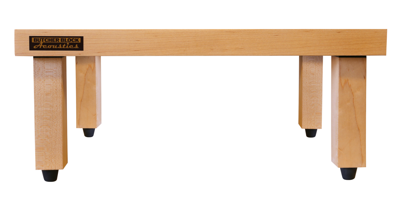 PLATFORM LEGS / RISERS - SOLID HARDWOOD - 1½" x 1½" - W/ VISCOELASTIC DAMPING PAD (SET OF 4) Platform Legs / Risers - Solid Hardwood - 1½" x 1½" - w/ Viscoelastic Damping Pad (Set of 4)