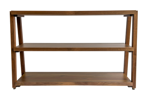 Racking Walnut rigidrack® Record Rack - 2 Tier - 1½