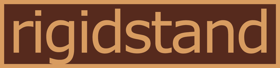 rigidstand - 1½" Thick Solid Maple Platforms - 1½" Thick Maple Legs | Choice of Footer