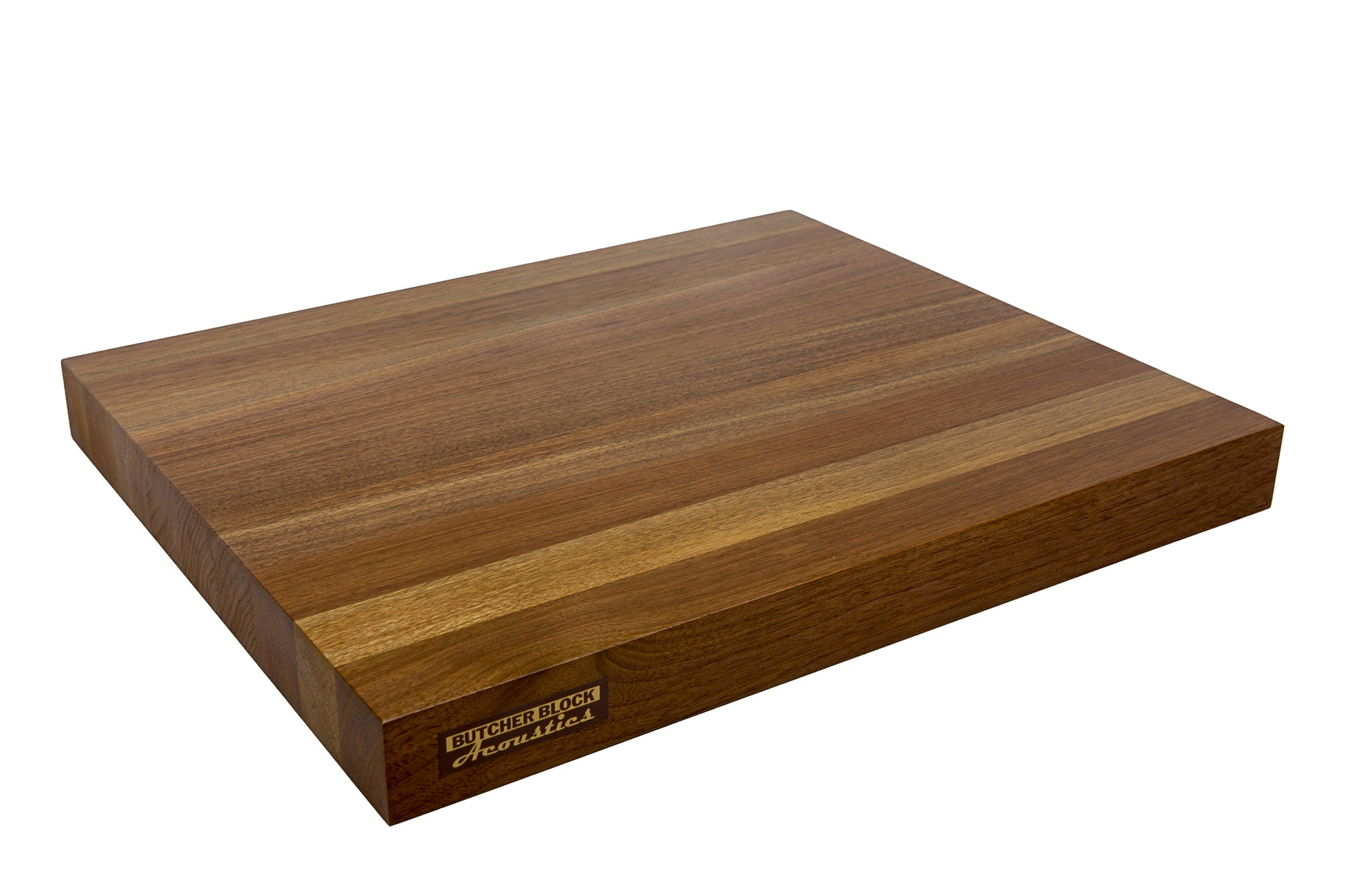 Solid Walnut Edge-Grain Audio Platforms | IsoAcoustics GAIA Feet | 1½" Thick