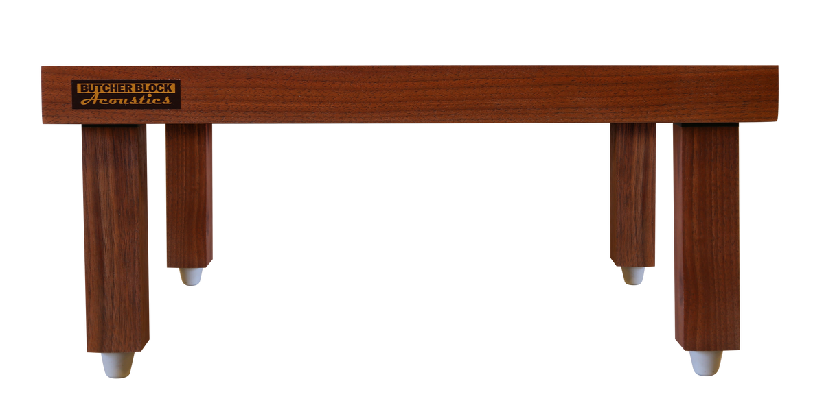 PLATFORM LEGS / RISERS - SOLID HARDWOOD - 1½&quot; x 1½&quot; - W/ VISCOELASTIC DAMPING PAD (SET OF 4) Platform Legs / Risers - Solid Hardwood - 1½&quot; x 1½&quot; - w/ Viscoelastic Damping Pad (Set of 4)