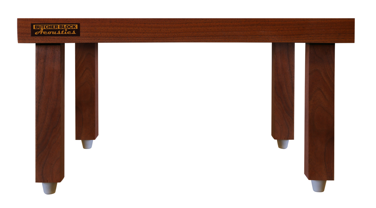 PLATFORM LEGS / RISERS - SOLID HARDWOOD - 1½&quot; x 1½&quot; - W/ VISCOELASTIC DAMPING PAD (SET OF 4) Platform Legs / Risers - Solid Hardwood - 1½&quot; x 1½&quot; - w/ Viscoelastic Damping Pad (Set of 4)