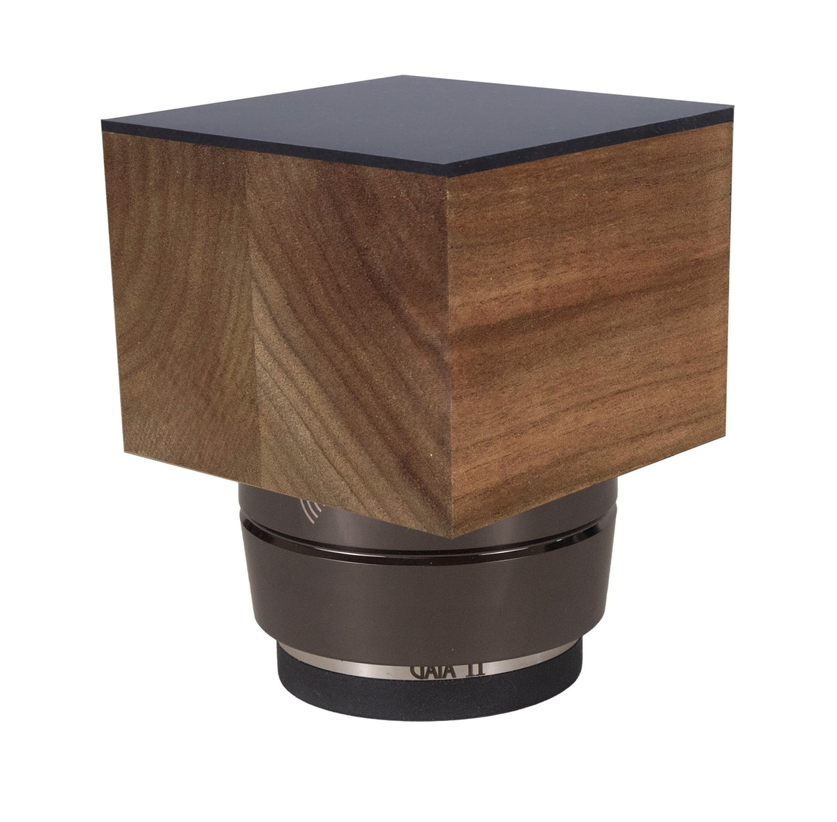 Iso-Block PLUS - Solid Hardwood Risers + IsoAcoustics GAIA Feet - Viscoelastic Damping Pad Top (Set/4)