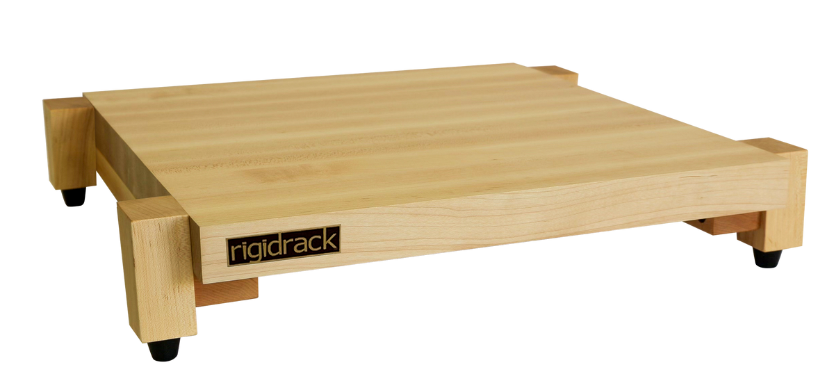 rigidrack® Amp Stands - 1½&quot; Thick Solid Maple Platforms - 1½&quot; Maple Legs