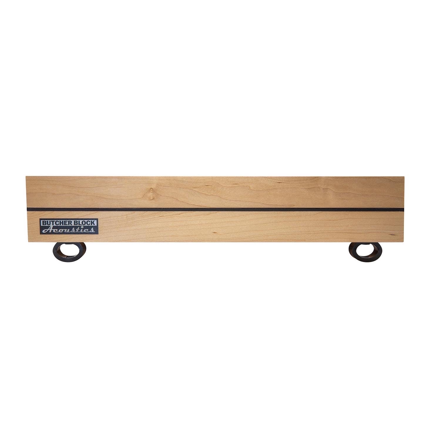 DOUBLE B - MAPLE EDGE-GRAIN ISOLATION PLATFORM - 3-1/8" THICK - INCLUDES ISO-BAND OR ISO-FEET