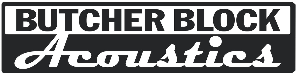 Solid Maple Edge-Grain White Audio Platforms w/ Threaded Brass Inserts - 1½&quot; Thick