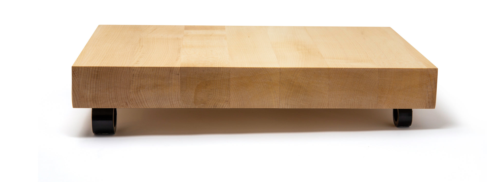 SOLID MAPLE EDGE-GRAIN BOOKSHELF SPEAKER PLATFORMS 1½" THICK (EACH)