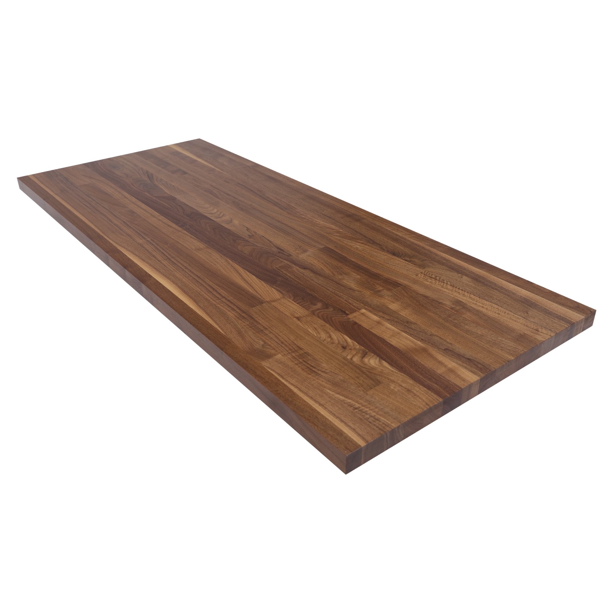 rigidrack® - 3 Shelf Rack - 1½" Thick Solid Walnut Shelves - 1½" Walnut Legs - Standard Shelf Spacing